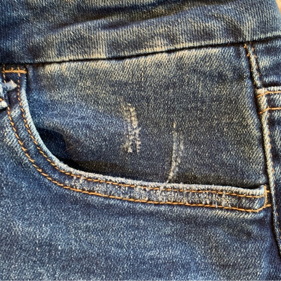 Vervet Distressed Stretch High Rise Crop Jeans Women’s Size 28 - Picture 7 of 9